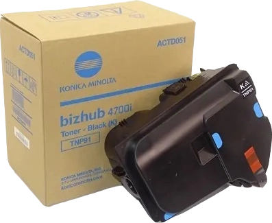 ORIGINAL Konica Minolta toner nero ACTD051 TNP-91 ~20000 Seiten