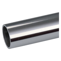 profilo per fai da te tipo tondo mm 12 x 1 - mt 2 argento brillante cod:ferx.1034180nlm