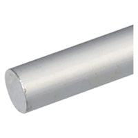 profilo per fai da te tipo tondo pieno ã˜ mm 10 - mt 2 colore argento cod:ferx.1031834nlm