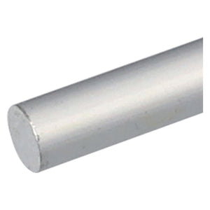 profilo per fai da te tipo tondo pieno ã˜ mm 10 - mt 2 colore argento cod:ferx.1031834nlm