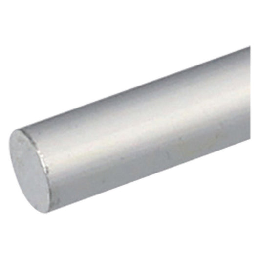 profilo per fai da te tipo tondo pieno ã˜ mm 10 - mt 1 colore argento cod:ferx.1030834nlm