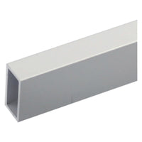 profilo per fai da te tubo rettangolare mm 20 x 10 x 1 - mt 1 colore argent cod:ferx.1030866nlm