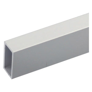 profilo per fai da te tubo rettangolare mm 30 x 15 x 1 - mt 1 colore argent cod:ferx.1030868nlm