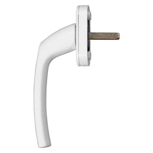 martellina 'dk' per infissi alluminio bianca (ral 9010) cod:ferx.3030092nlm