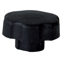 volantino con bussola filettata cieca m6 ømm 30 cod:ferx.3400300nlm