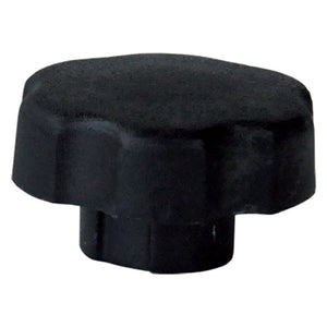 volantino con bussola filettata cieca m6 ømm 30 cod:ferx.3400300nlm