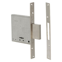 serratura a doppia mappa da infilare per legno art. 57010 e 70 cod:ferx.3061721nlm