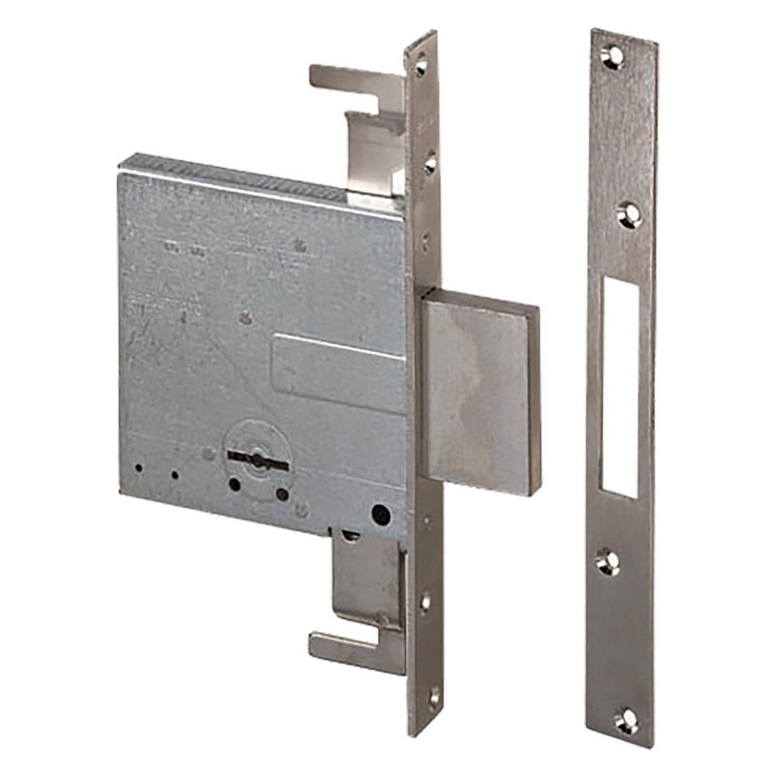 serratura a doppia mappa da infilare per legno art e 70 cod:ferx.3061731nlm