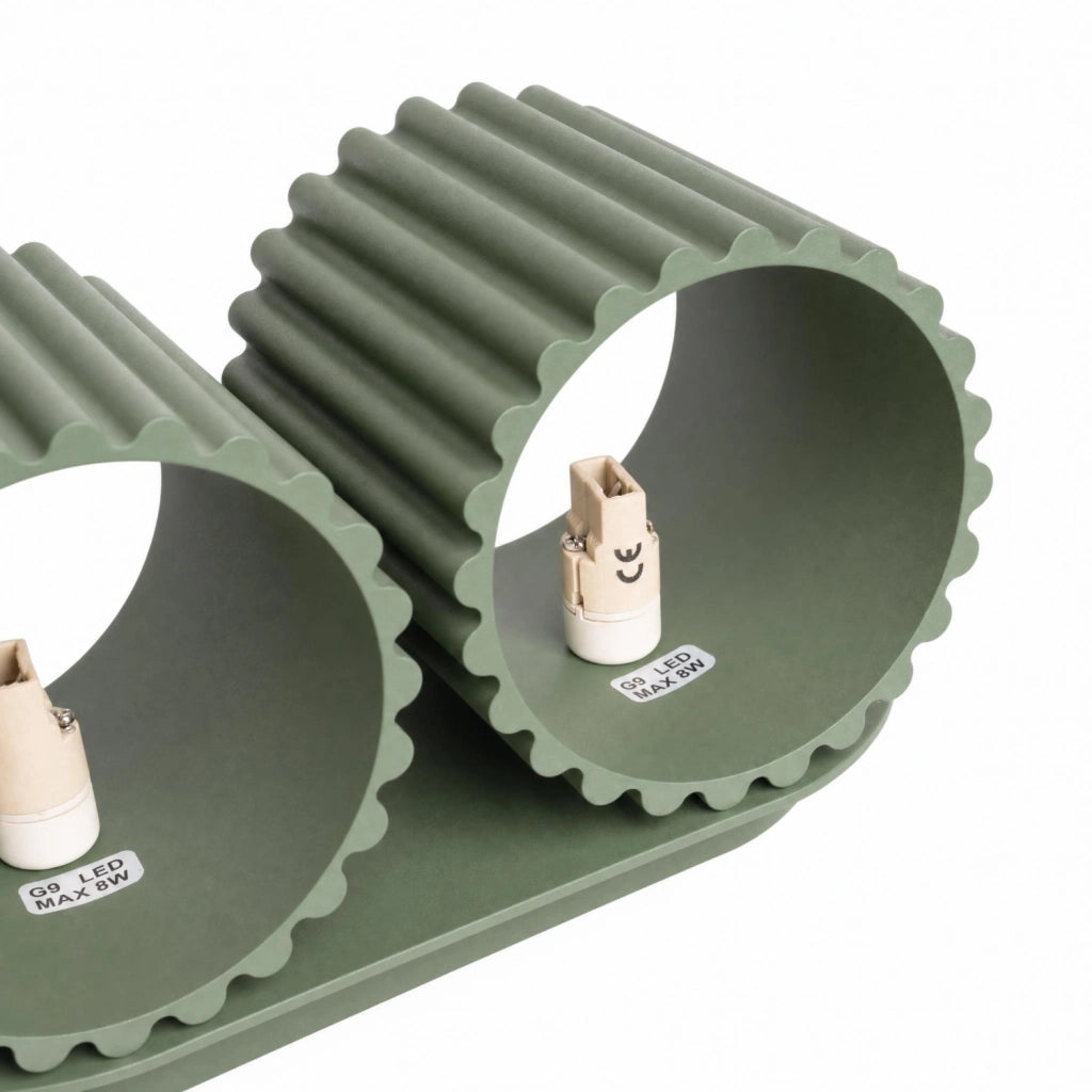 Applique AURA 2 verde oliva G9
