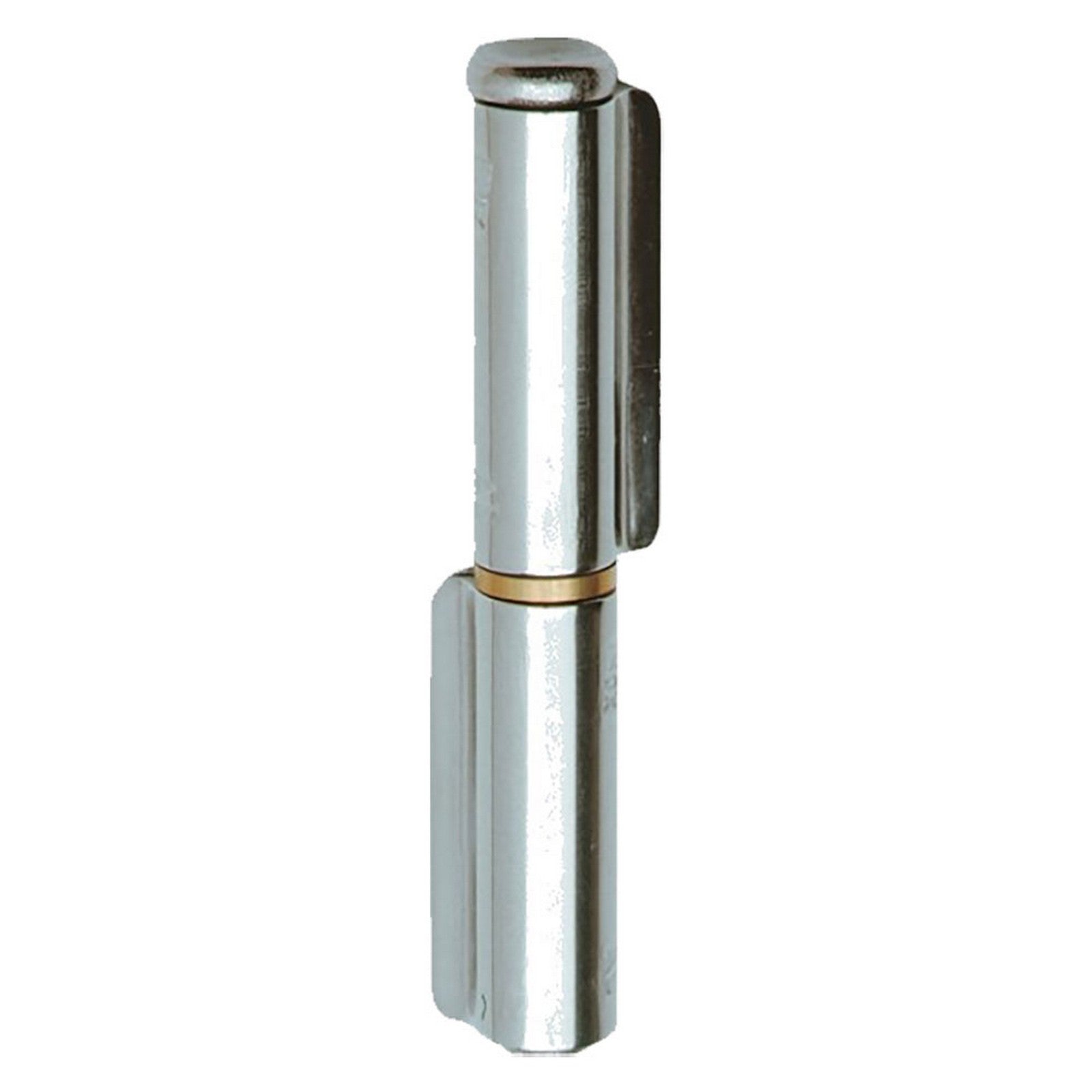cerniera a saldare 2 ali acciaio inox art.1228in mm 100 cod:ferx.3061204nlm