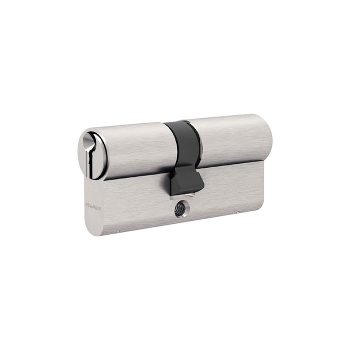 cilindro profilato doppio serie 'gemma' mm 25+10+35 = 70 (30+40) ottone cod:ferx.3023775nlm