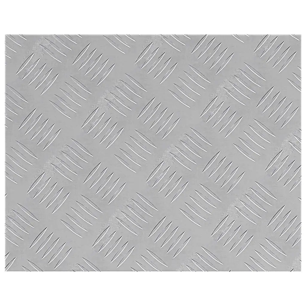 Gradini per Scale 2 pcs Argento 50 x 40 cm Alluminio 4104319