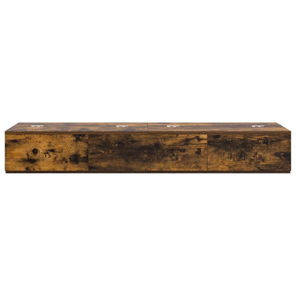 Scrivania studio Rovere Fumo 130 x 40 x 19,5 cm 8006680