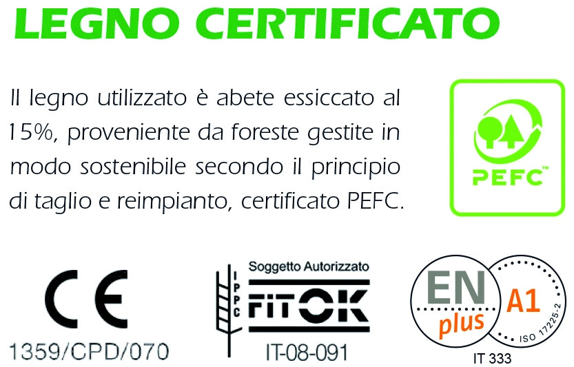 Segatura ecologica depolverizzata in sacco da 5 kg legno di abete essiccato