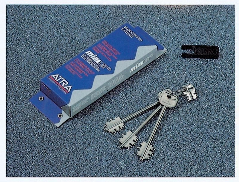 ATRA CILINDRO BLOCCHETTO ANTIFURTO ART.BL 03210 PER SERRATURE DI SICUREZZA ATRA