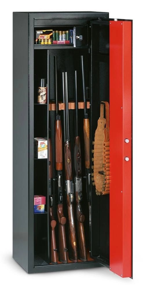 Armadio Fuciliera Portafucili Di Sicurezza A Chiave Technomax 1500x350x300mm