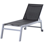 LETTINO PRENDISOLE PIEGHEVOLE CON MATERASSINO 169 X 65 X 102 CM NERO