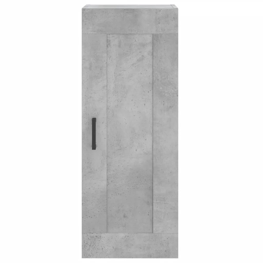 Credenza Grigio Cemento 34,5x34x180 cm in Legno Multistrato 3200389