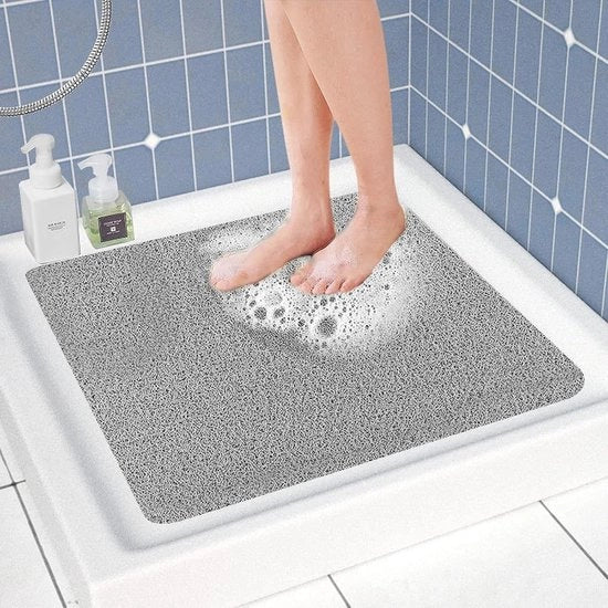 Pavimento Antiscivolo 60 x 60 cm - Resistente ai Funghi e Confortevole con Fessure di Drenaggio