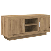 Mobile TV | Armadietto TV | Mobile Porta TV Rovere artigianale 102 x 35 x 45 cm Legno multistrato