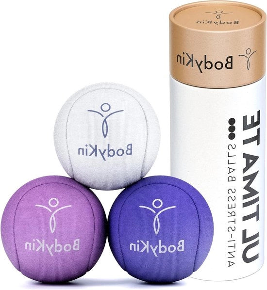Palline anti-stress per riabilitazione manuale con 3 livelli di resistenza - per bambini e adulti - disponibili in 3 colori