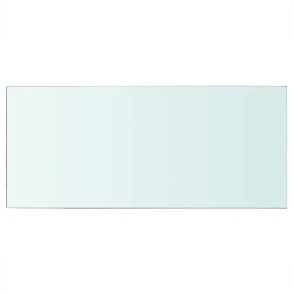 Mensole in Vetro Trasparente 2 pz 50x25 cm cod mxl 33448