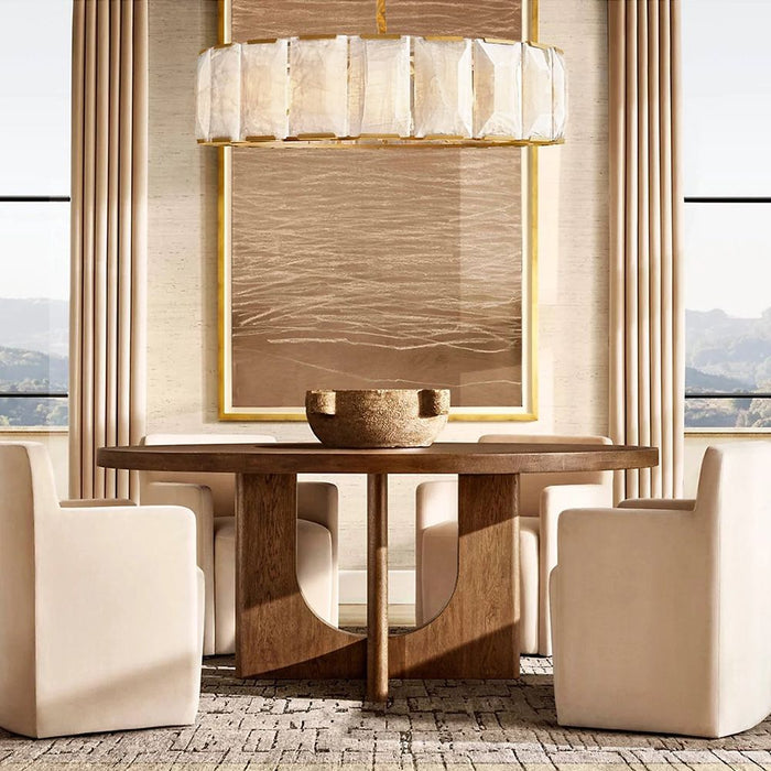 Lampada Da Soffitto APP1797-8CP Brush Gold