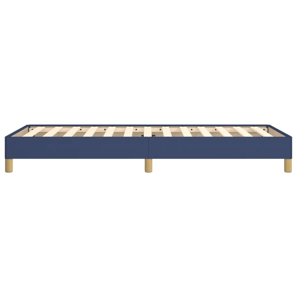 Giroletto senza Materasso Blu 80x200 cm in Tessuto