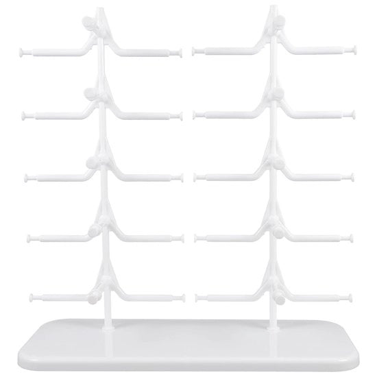 Organizzatore per occhiali con supporto per diverse lenti - Ombrellatore per occhiali da sole - Display per esposizione - Organizzatore - Realizzato in ABS di alta qualità