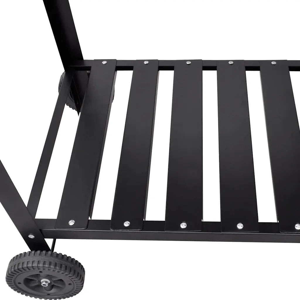 Supporto per BBQ a Carbonella con 2 Ruote 40714
