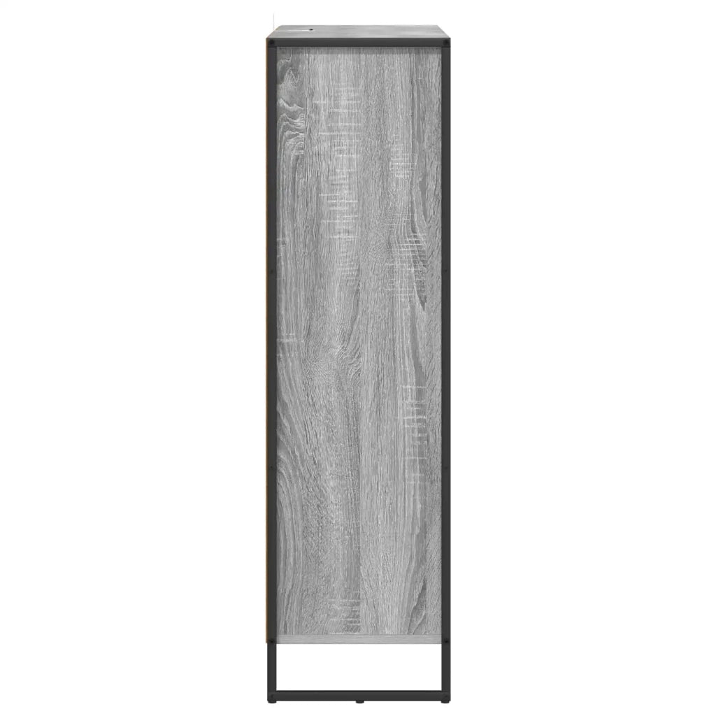 Armadio per Libri Grigio Sonoma 99.5 x 30 x 108.5 cm 886525