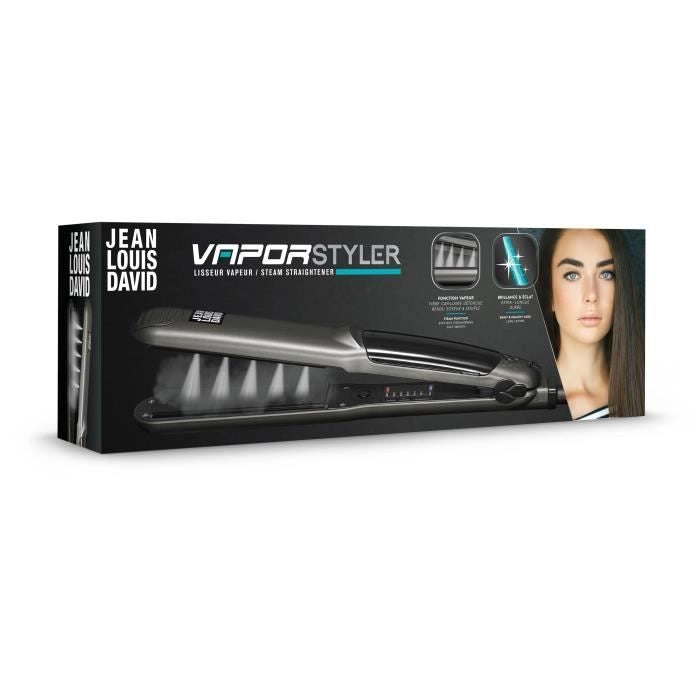 Raddrizzatore a vapore JEAN LOUIS DAVID 39969 VAPOR STYLER - 235  C max - 50 W - 2 anni di garanzia