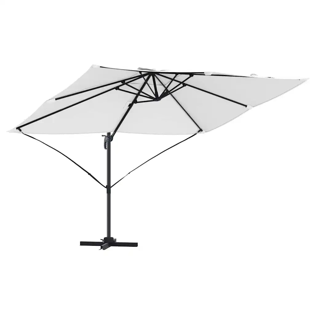 Ombrellone Sabbia 351 x 250 x 260 cm Poliestere e Alluminio 42003343