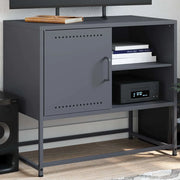 Mobile TV Antracite 68x39x60,5 cm in Acciaio