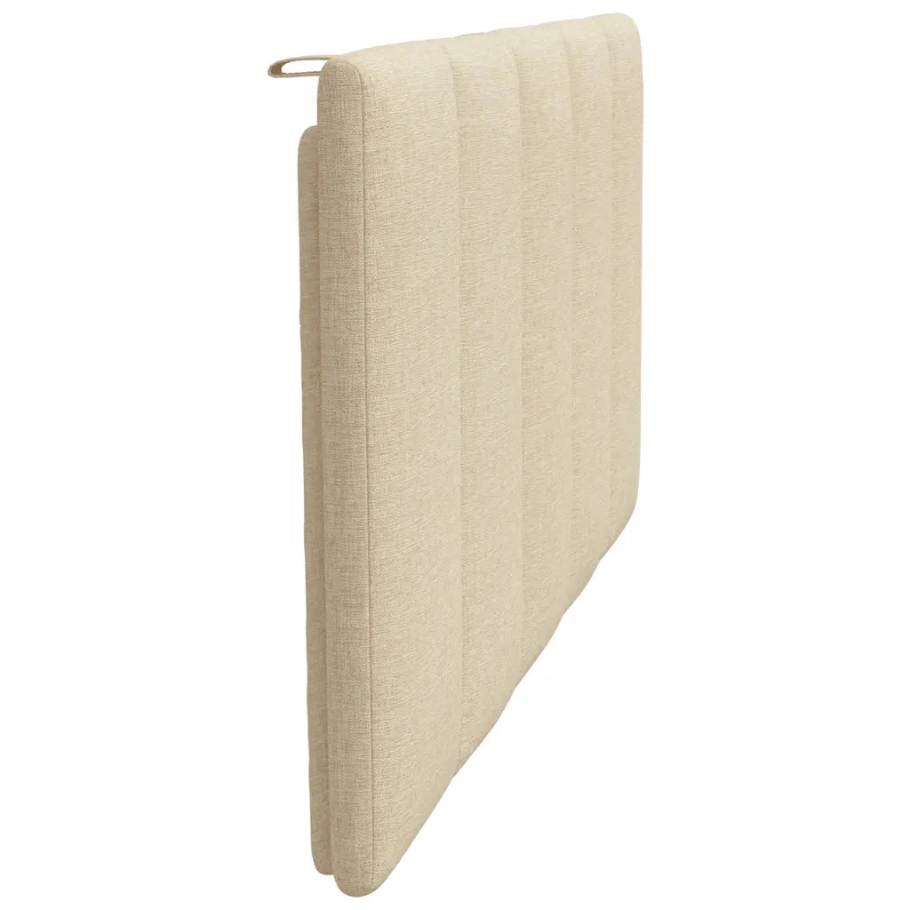 Cuscino Testiera Hanko Crema 100 cm in Tessuto CFW6096338