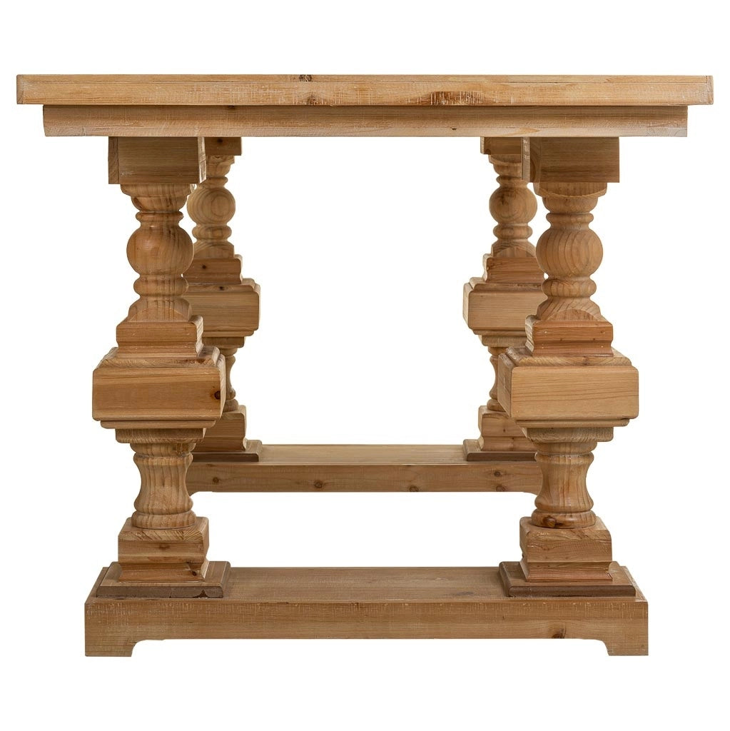 Tavolo da soggiorno in legno marrone 180x90x80h