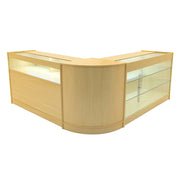 Set Banconi Acero Triton LED K1500 B1500 CM60 con Serratura e Ripiani