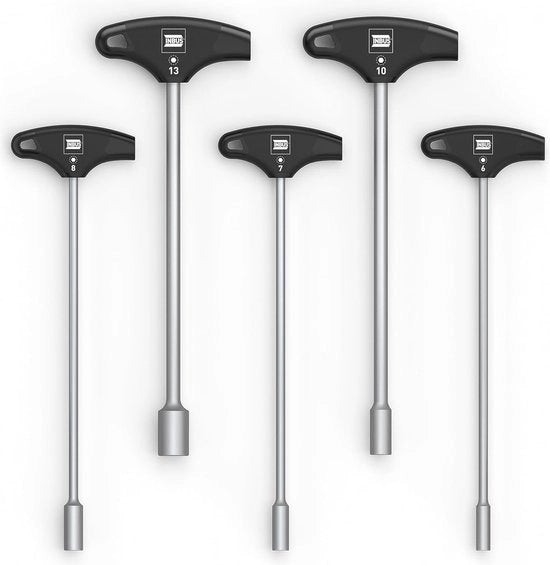 Set di chiavi a clessidra a manubrio a 5 pezzi 6-13 mm con HybridTouch