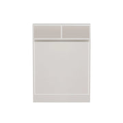 Tavolo da pranzo pieghevole in legno "Bracked" - 70 x 15 x 96 cm - Bianco