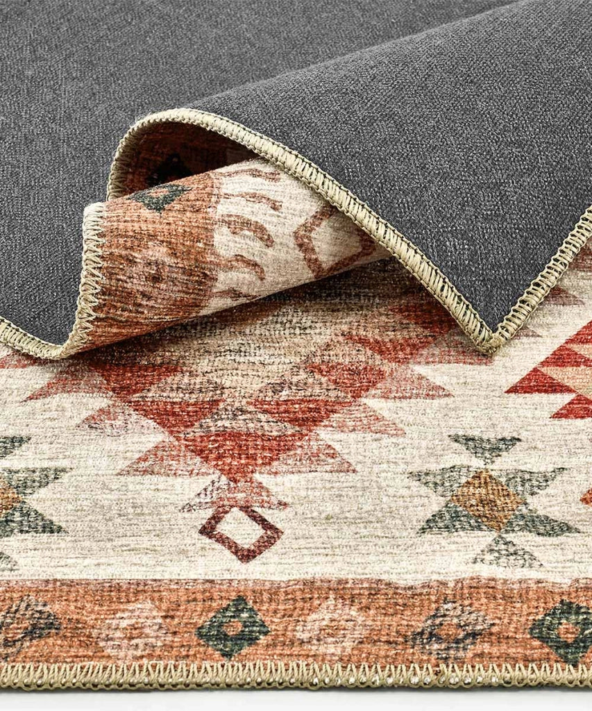 Tappeto arredo casa ANATOLIA KILIM 02 cm.115x175 riproduzione disegno persiano classico in stile vintage. Tappeto lavabile e antiscivolo per ingresso, soggiorno, camera da letto.