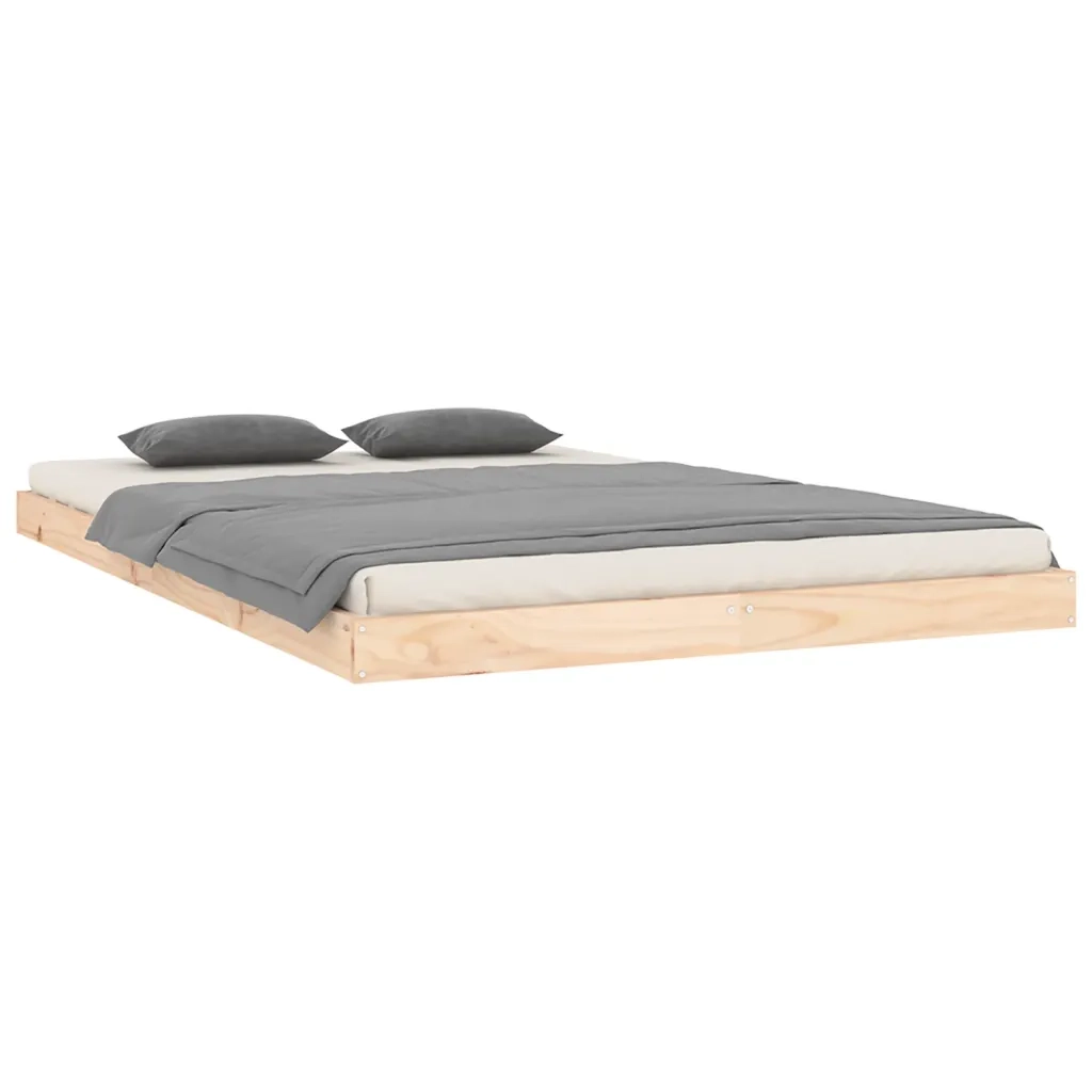Giroletto senza Materasso-Struttura Letto 120x200 cm in Legno Massello di Pino 401151