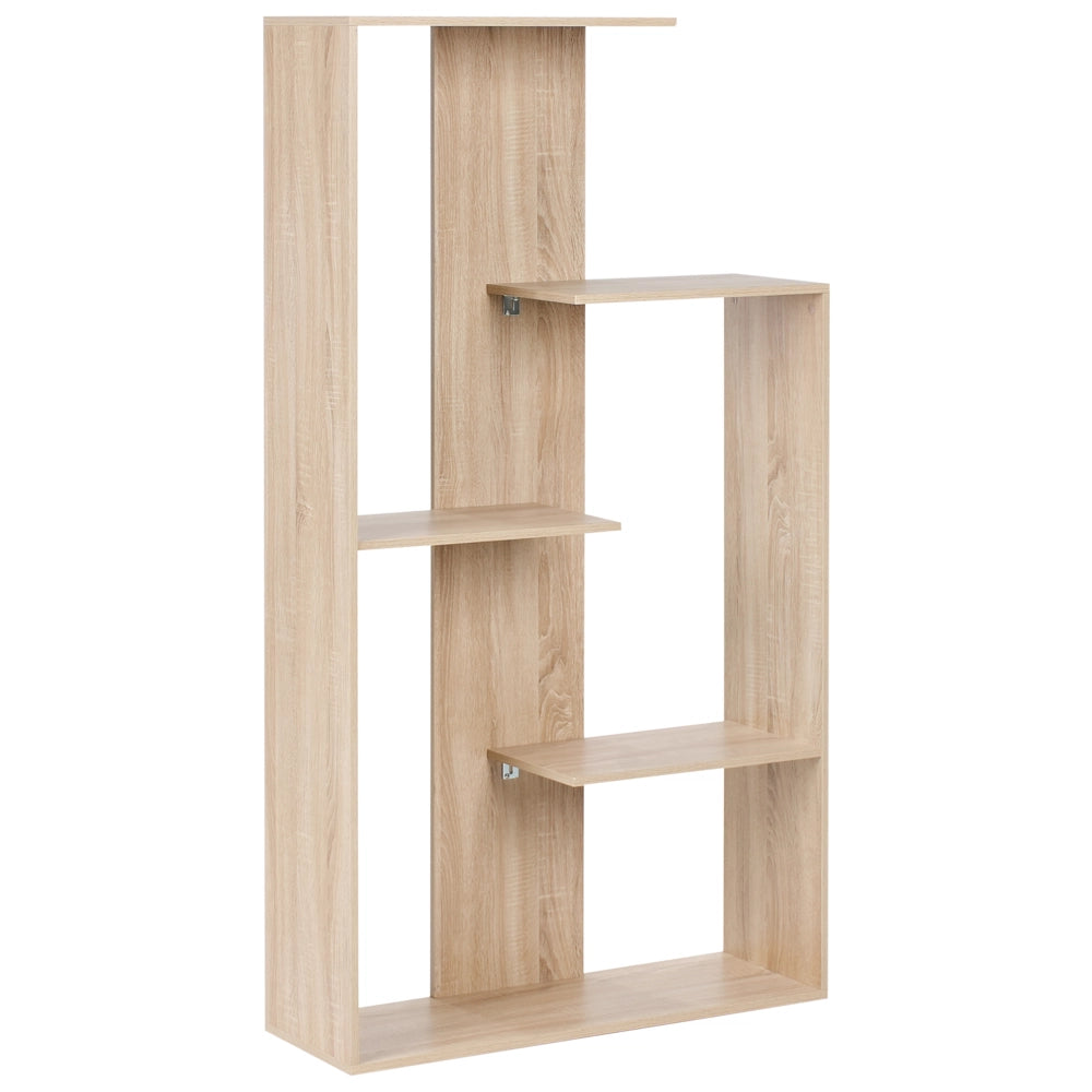 Libreria a 3 ripiani in truciolato Marrone chiaro stile minimalista