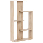 Libreria a 3 ripiani in truciolato Marrone chiaro stile minimalista