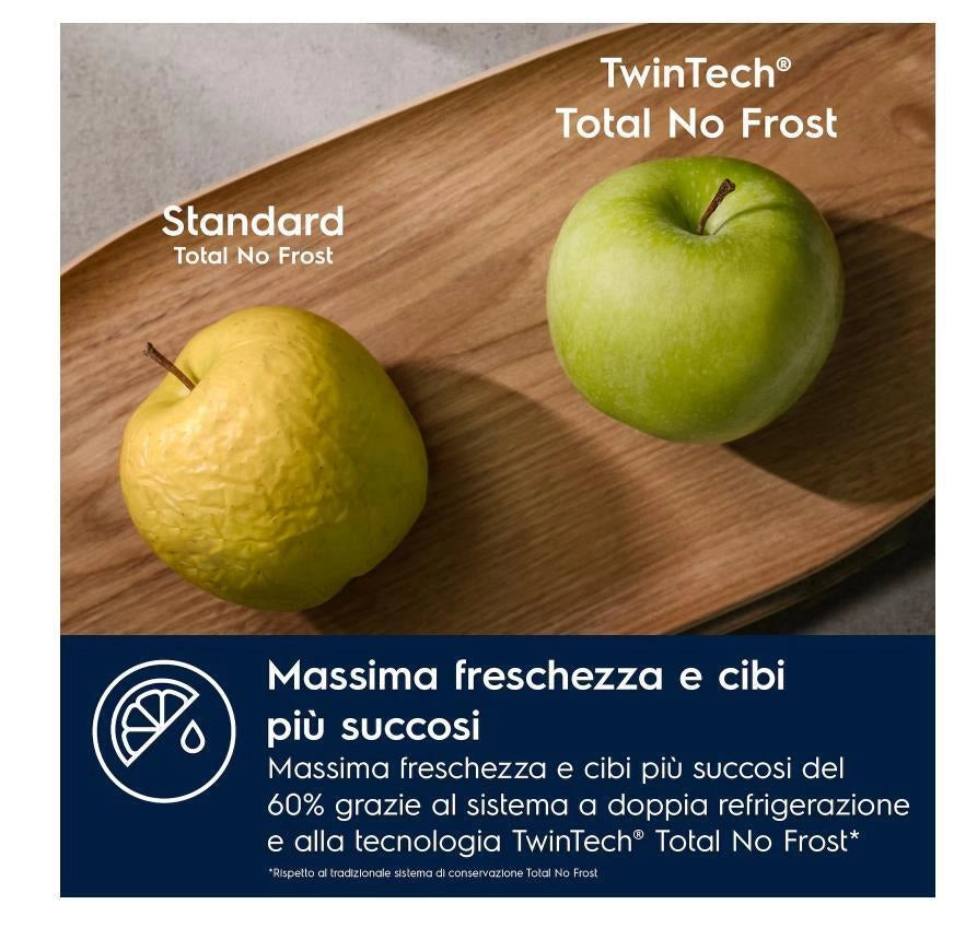 Electrolux FRIGORIFERO COMBINATO TWINTECH TOTAL NO FROST CLASSE E ENG7TE75S