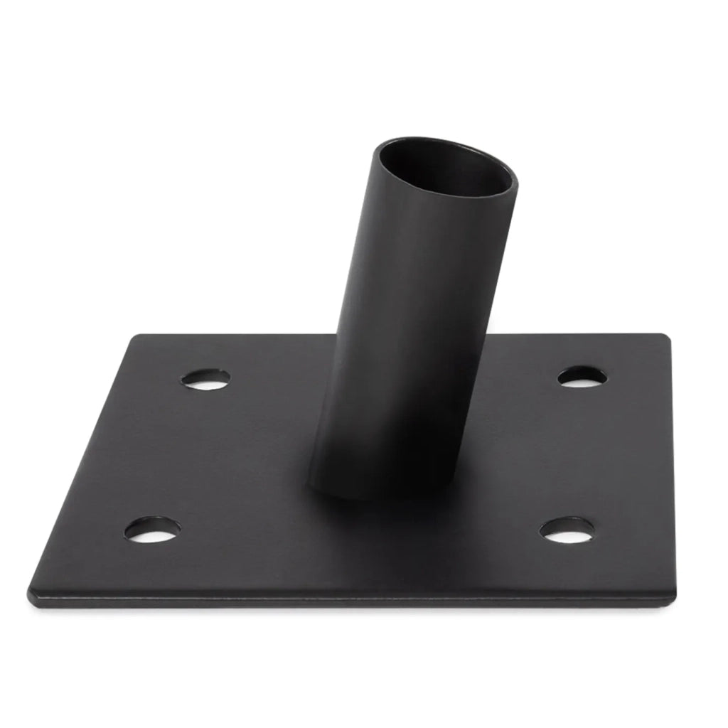 IDMarket - Set di 2 pali per vele ombreggianti H.220 CM con pali e basi in acciaio
