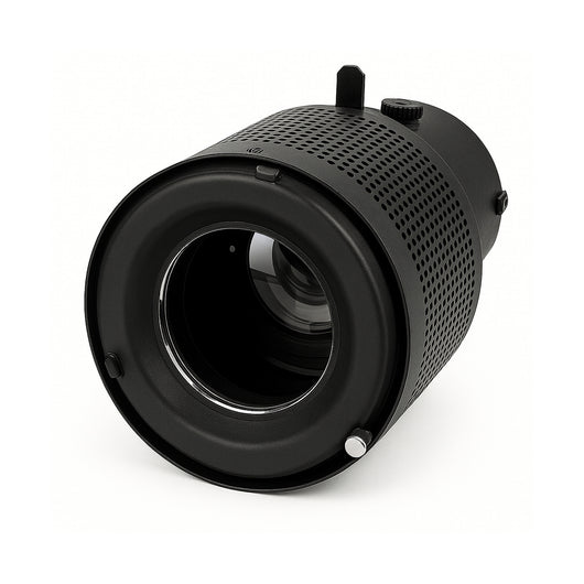 Walimex Attacco per proiezione con connessione universale, sagomatore di luce per flash con 4 lamine e sagome di colore diverso, per flash, per effetti di luce creativi in fotografia