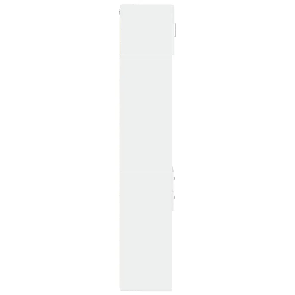 Mobile Sottile Bianco 30x42,5x225 cm in Truciolato CFW3892767