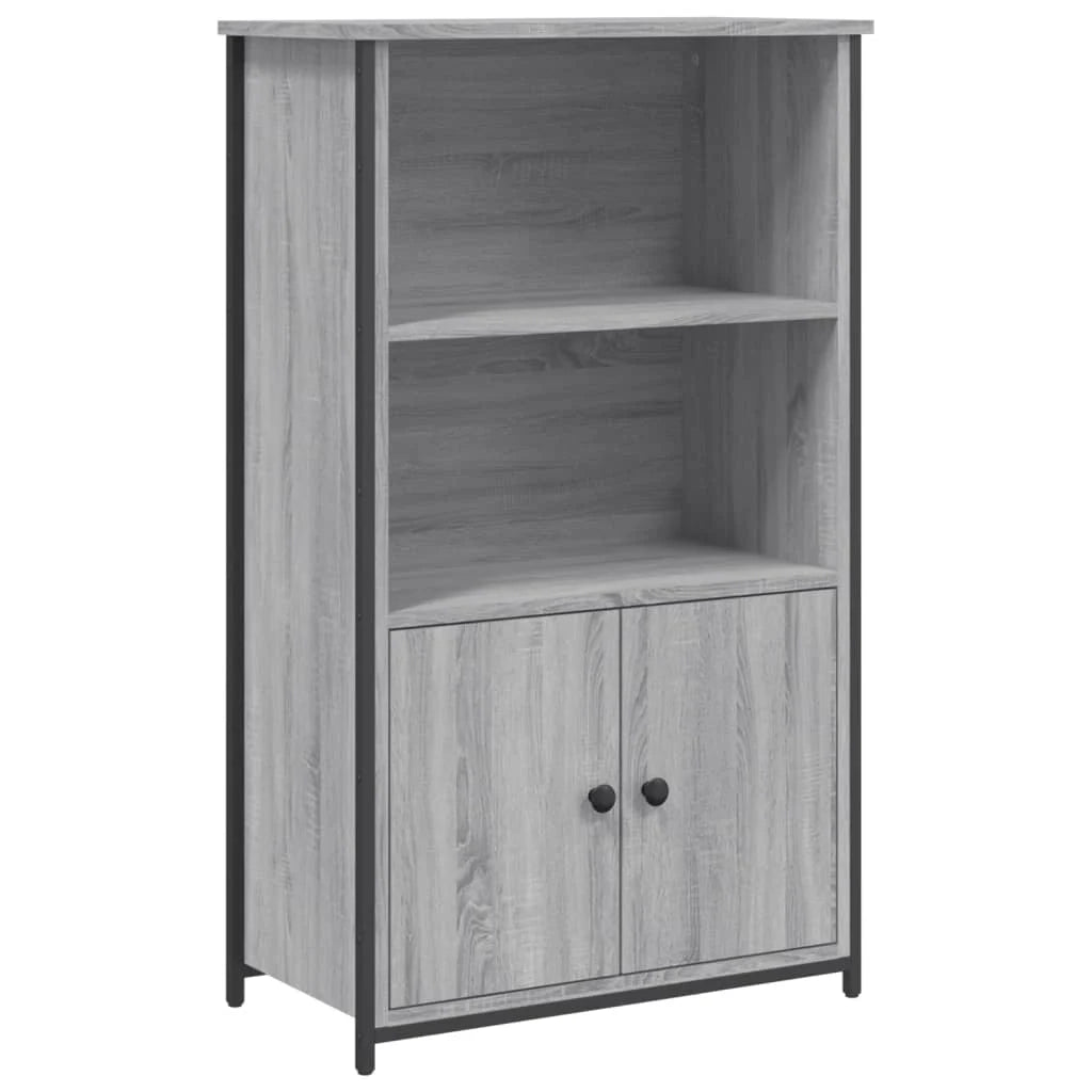 Buffet credenza cassettiera mobiletto mobile contenitore organizer cucina soggiorno salotto rovere Sonoma alto 62 x 32 x 103,5 cm legno ingegnerizzato grigio 02_0035385