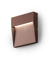 GES982- SEGNAPASSI RUGGINE A LED 4000K 147LM 3W IP65 10,5CM