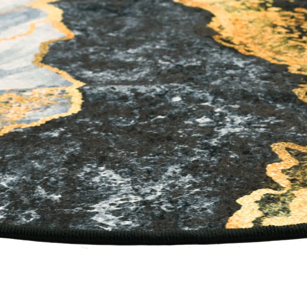 Tappeto Lavabile Multicolore Ø 120 cm 136614